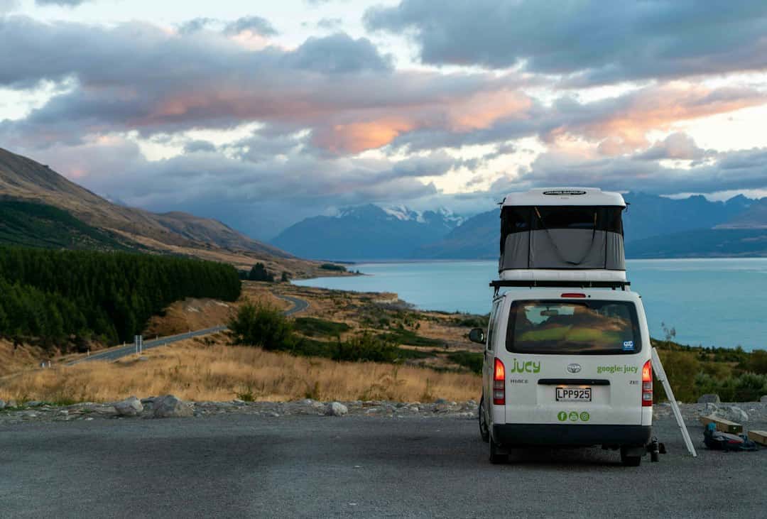 Editorial photo illustrating rv departure checklist